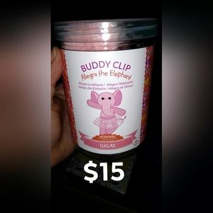 Allegra the Elephant Scentsy Buddy Clip